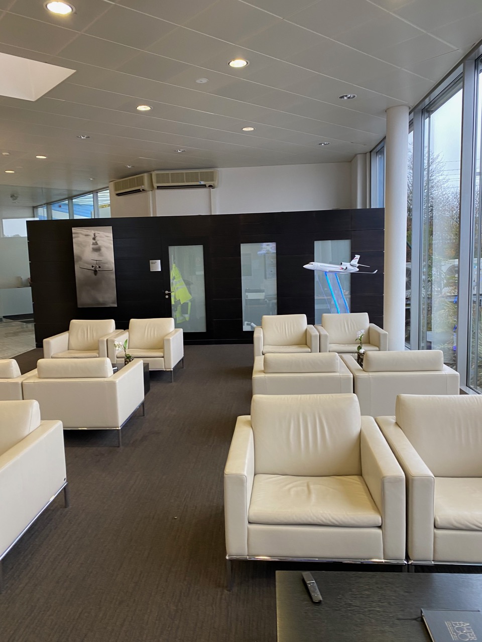 Execujet Charter Lounge at Zurich Airport