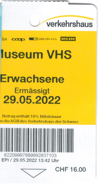Transport Museum Discount from 50 CHF to 16 CHF with Swiss Travel Pass