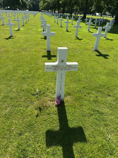 Lt. Col. Robert Cole: Plot B, Row 15, Grave 27