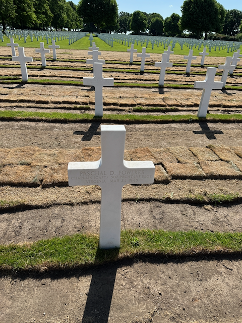 Capt. Paschal Fowlkes: Plot C, Row 17, Grave 20