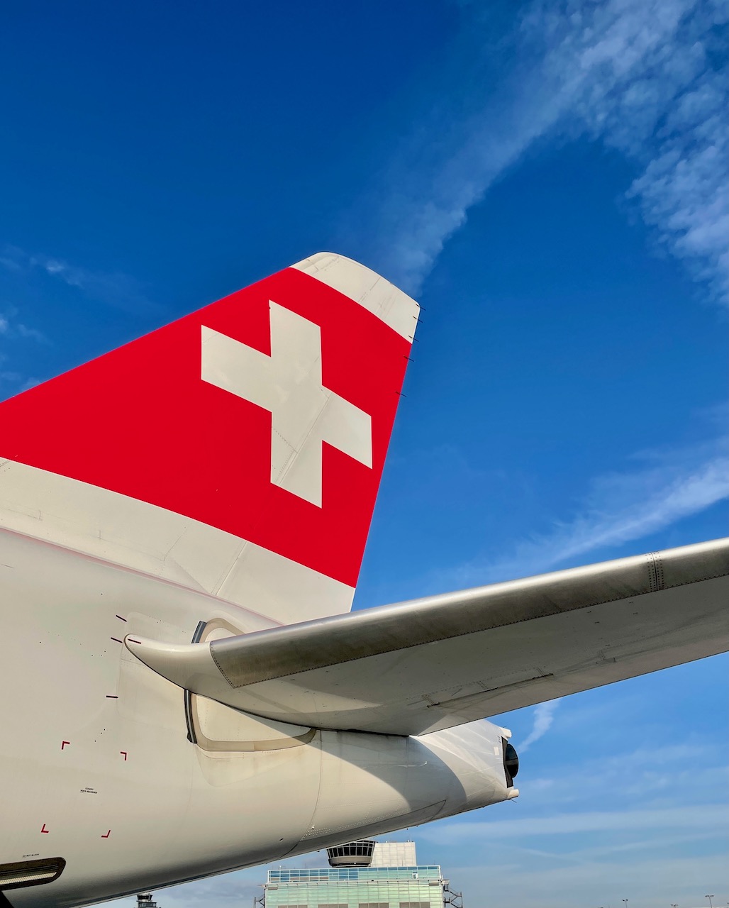 Swiss flight from Zurich to Chicago